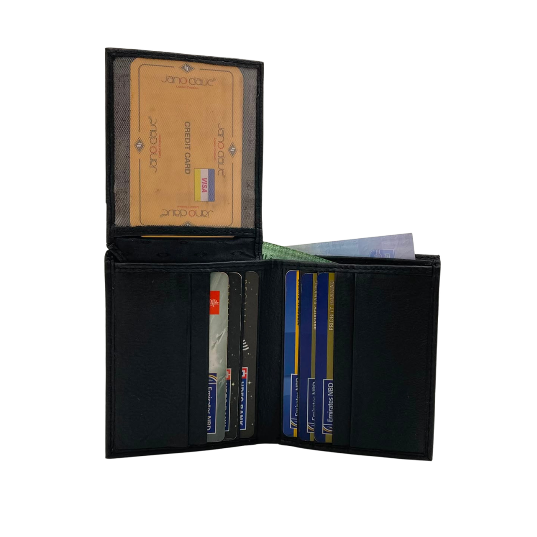 Standing Mens Collection Bi-Fold Wallet # JD-2096