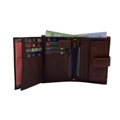 Standing Mens Collection Bi-Fold Wallet # 618CL