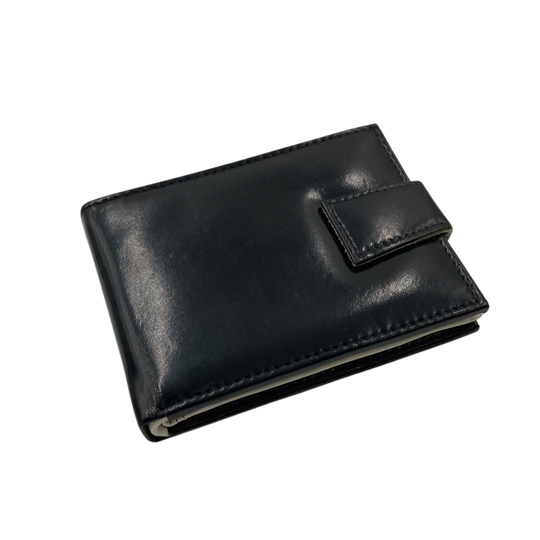 Classic Men's Waterproof Bifold Leather Wallet with Flip ID Window #1728L