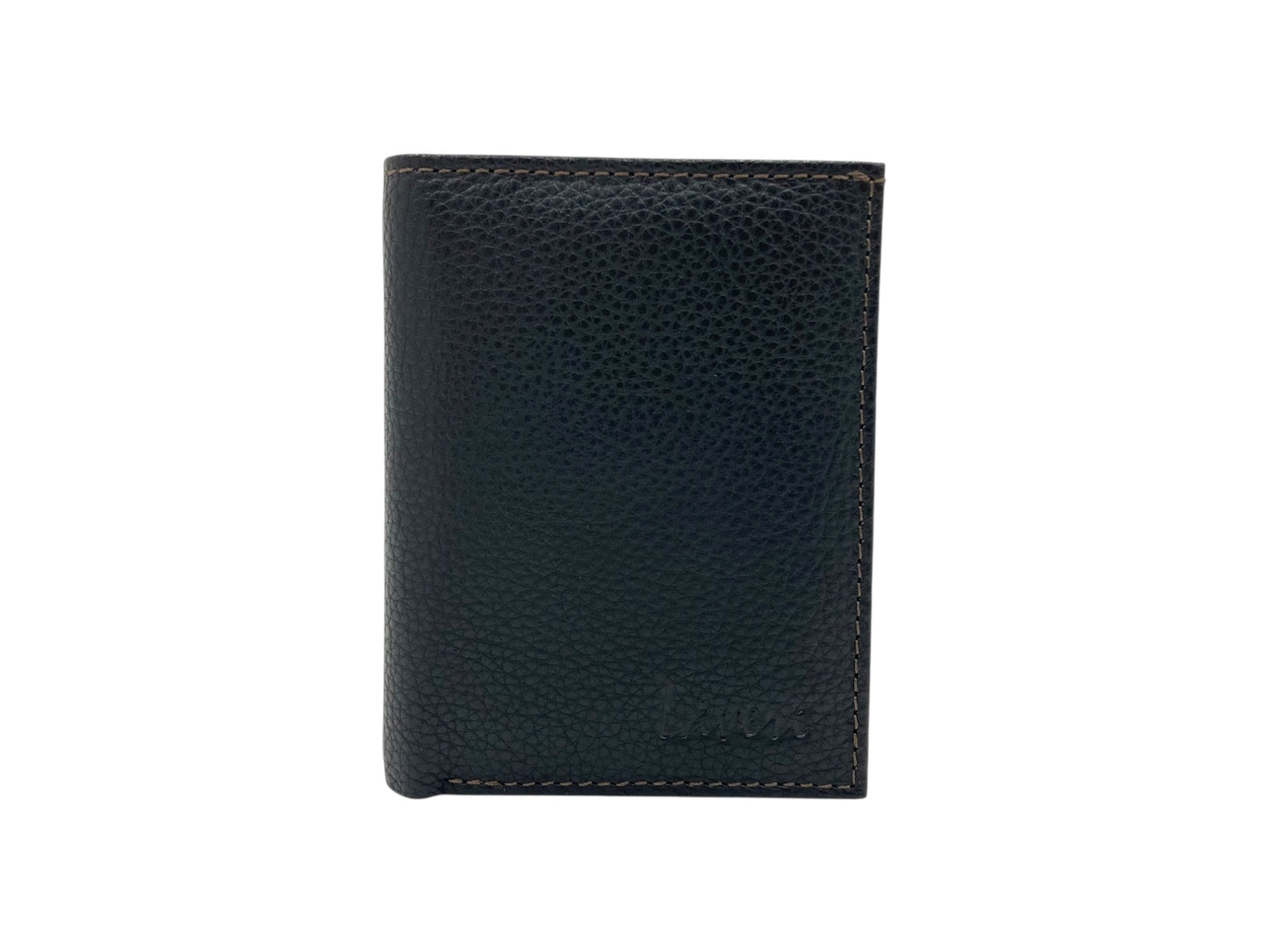 Slim Bifold Inside Button Card & Cash Wallet # RFID 1977BL