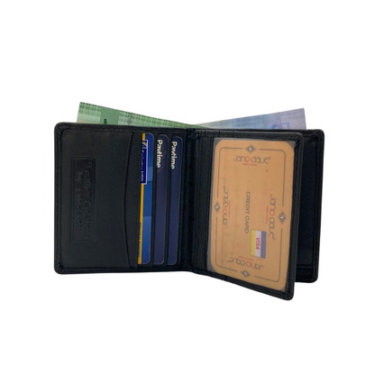Standing Mens Collection Bi-Fold Wallet # JD-1795