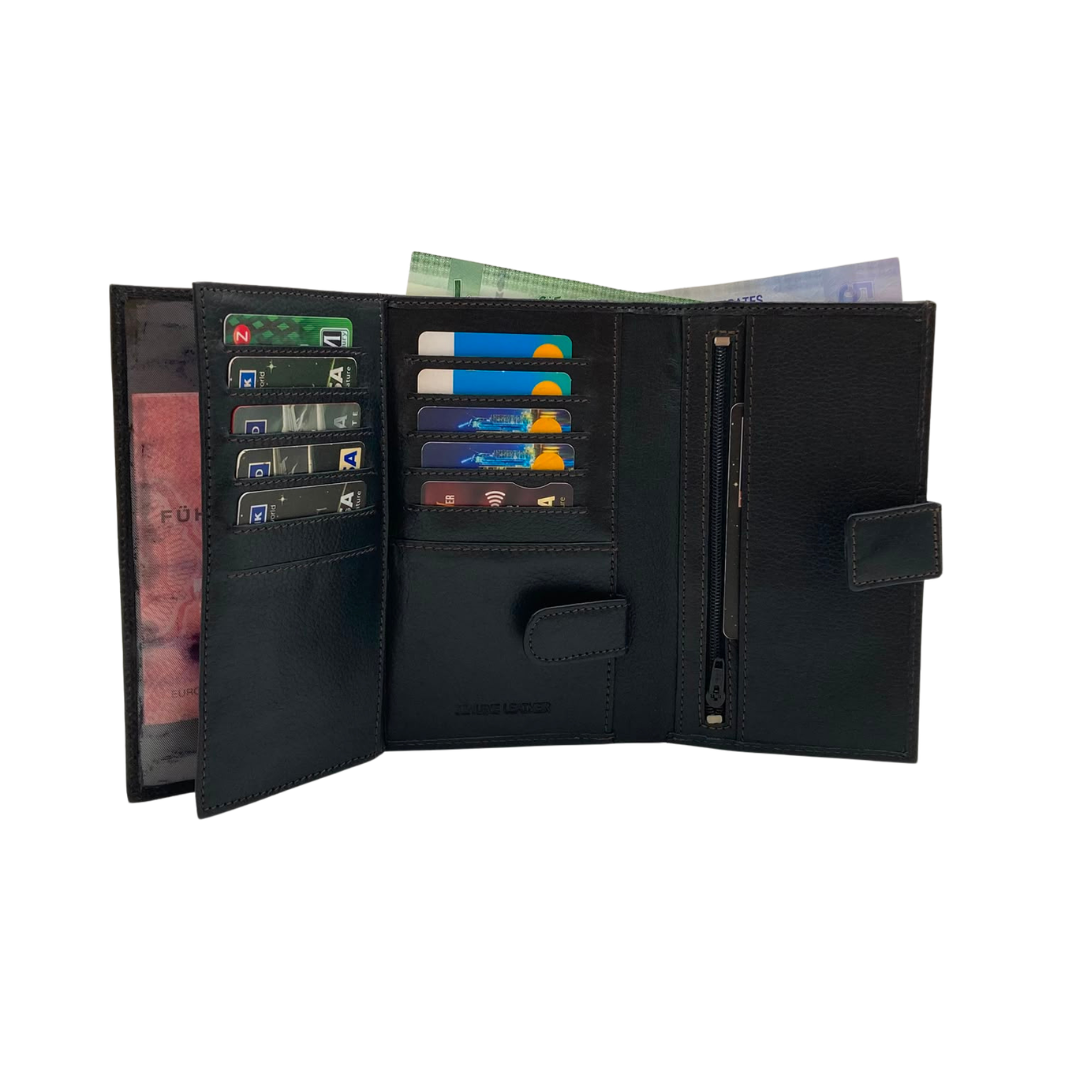 Standing Mens Collection Bi-Fold Wallet # 4102L