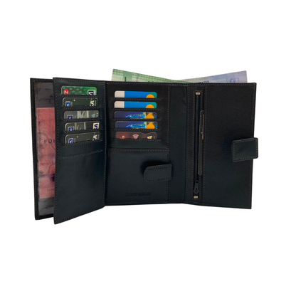 Standing Mens Collection Bi-Fold Wallet # 4102L