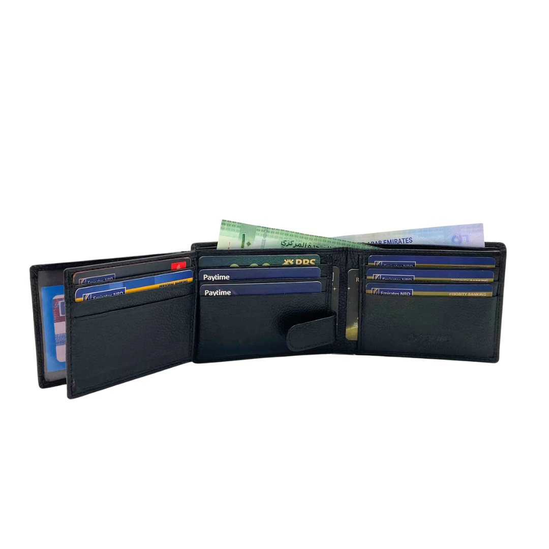 Pebble Texture 8 Card Billfold Wallet # 1426