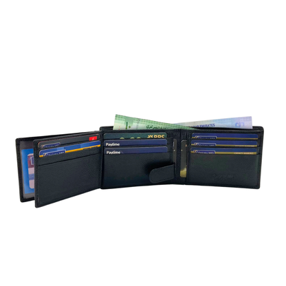 Pebble Texture 8 Card Billfold Wallet # 1426