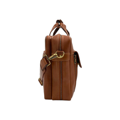 Italian Leather Laptop Bag # 2819