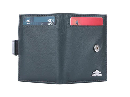 Small Slim Bifold Cards Wallet # RFID 4386 [EL.LOOP]