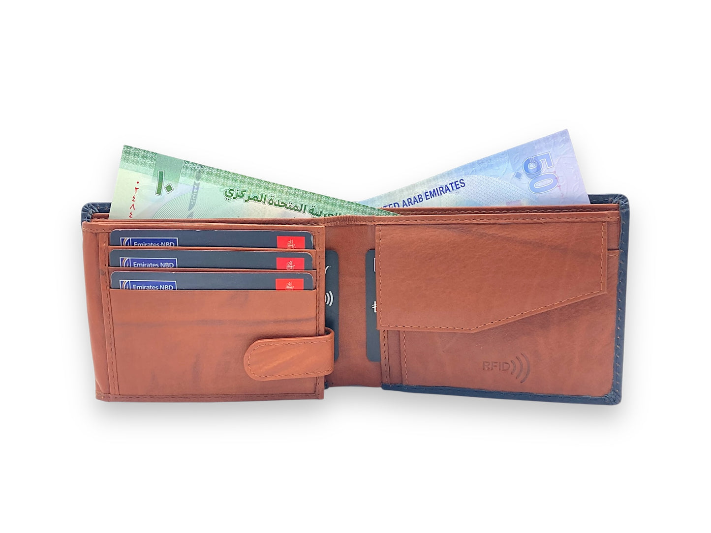 VIP - RFID Maximum Card & Coin Billfold Wallet, Men's Wallet # 1013CP