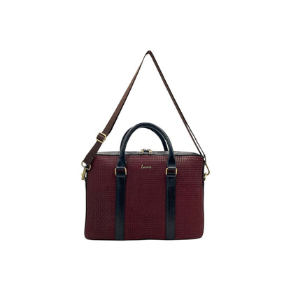 Ultra Light Slim Classic Leather Laptop Bag # 2857