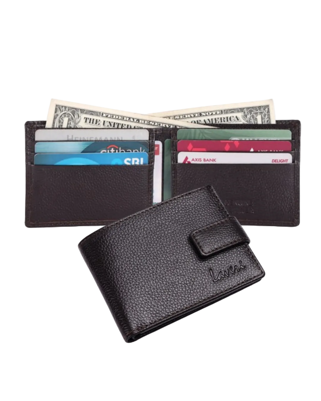 Pebble Texture Billfold Wallet # 1727L