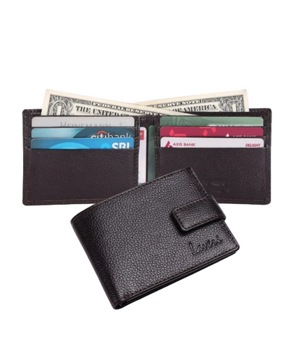 Pebble Texture Billfold Wallet # 1727L