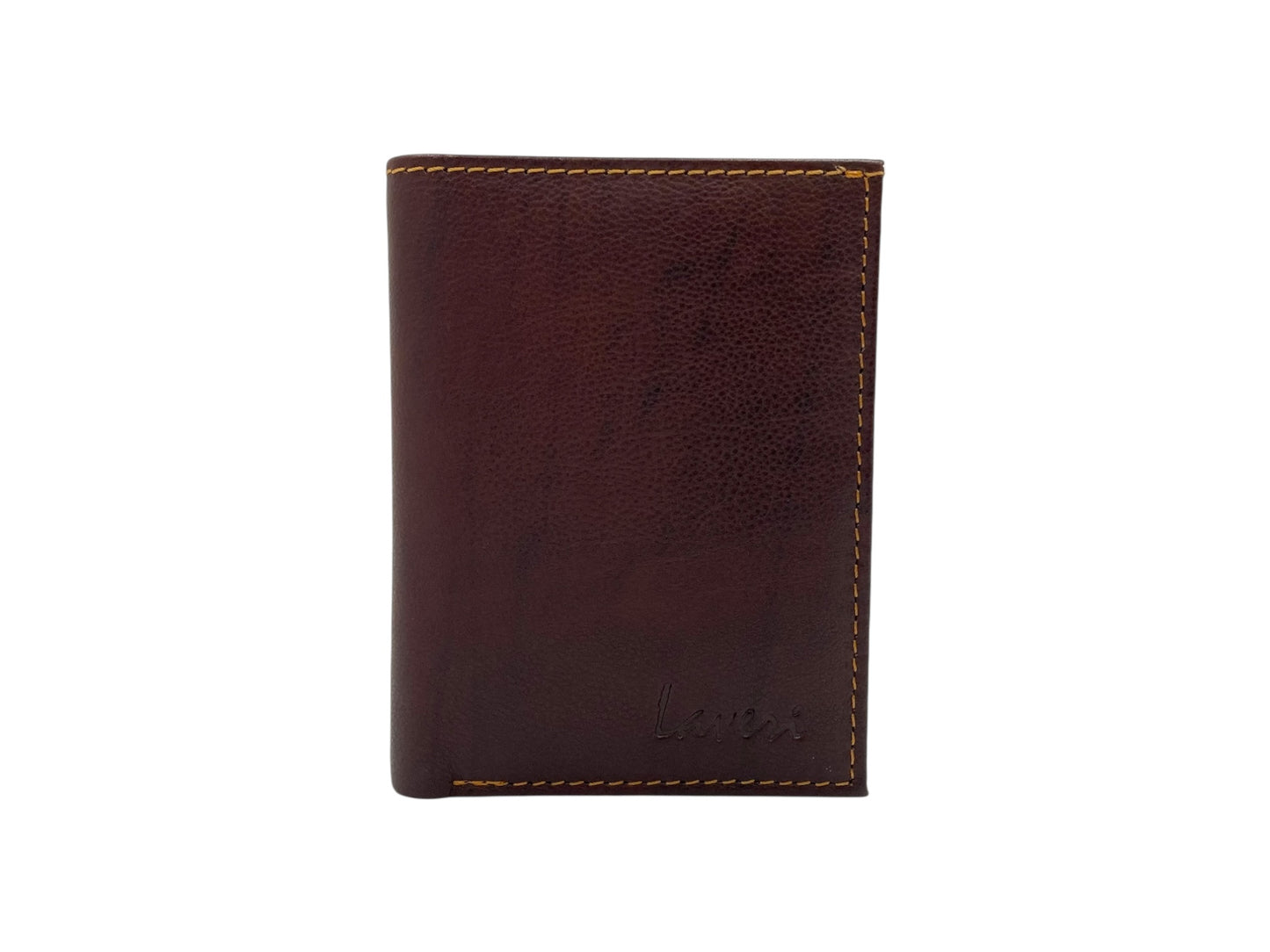 Slim Bifold Inside Button Card & Cash Wallet # RFID 1977BL