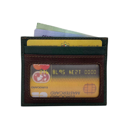 Super Slim Genuine Leather Card Wallet # 1066/3 PHOTO