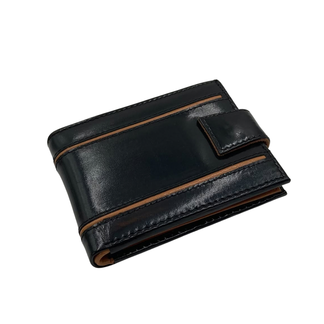 Classic Men's Waterproof Bifold Leather Wallet with Flip ID Window #1729 L (D.L.)