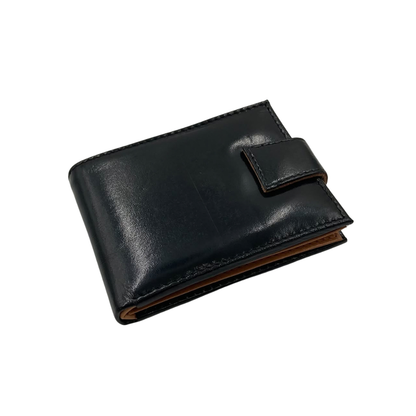 Classic Men's Waterproof Bifold Leather Wallet with Flip ID Window #1729 L