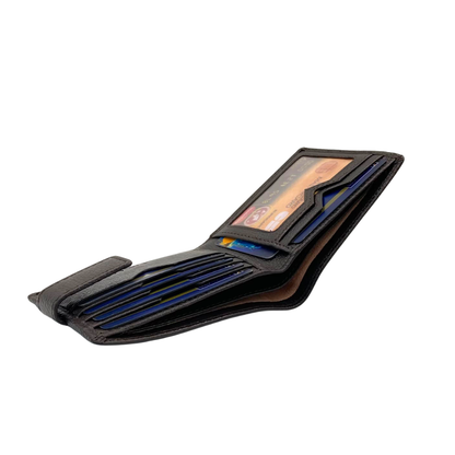 Pebble Texture 6 To 8 Card Slots Wallet # 1138L