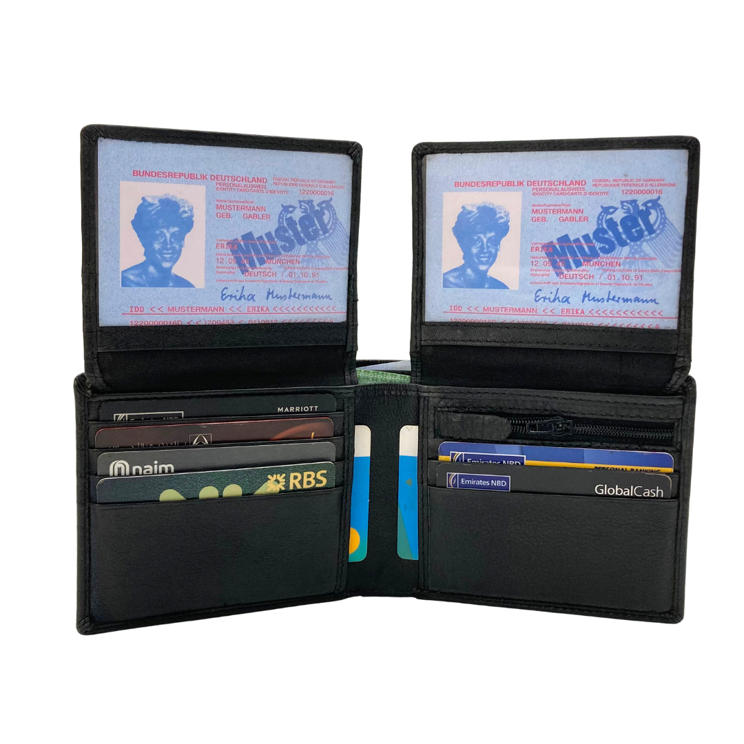 Shield Collection Bifold RFID Wallet # 1244S