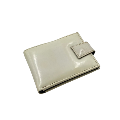 Classic Men's Waterproof Bifold Leather Wallet with Flip ID Window #1729 L
