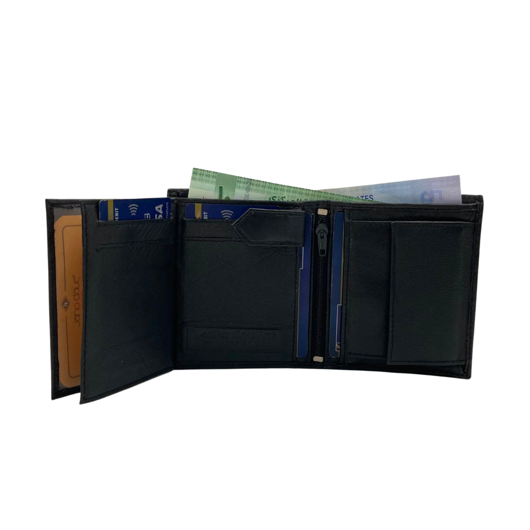 Standing Mens Collection Bi-Fold Wallet # JD-663