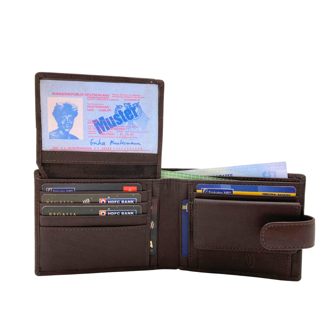 Shield Collection Bifold RFID Wallet # 4562CL