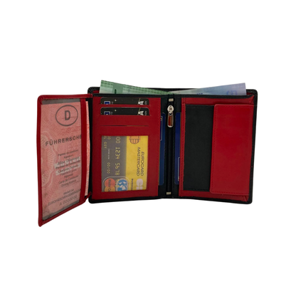 Standing Mens Collection Bi-Fold Wallet # 4020