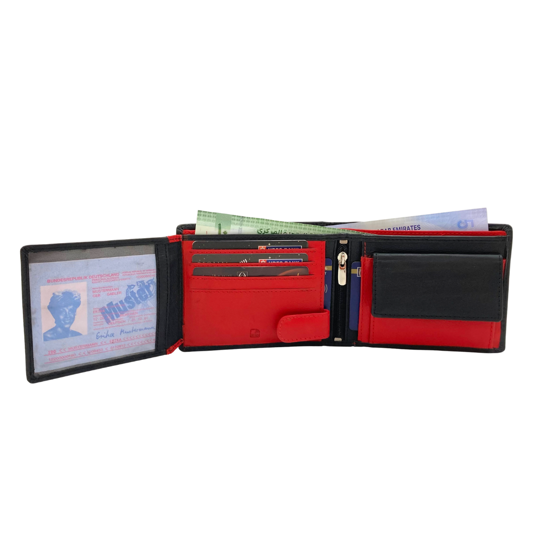 Shield Collection Bi-Fold RFID Wallet # 4021C