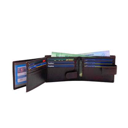 Pebble Texture 8 Card Billfold Wallet # 1426L
