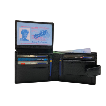 Pebble Texture 8 Card Billfold Wallet # 4562CL