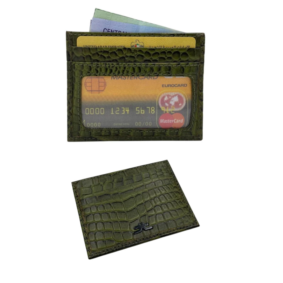 Super Slim Genuine Leather Card Wallet # 1066/3 PHOTO