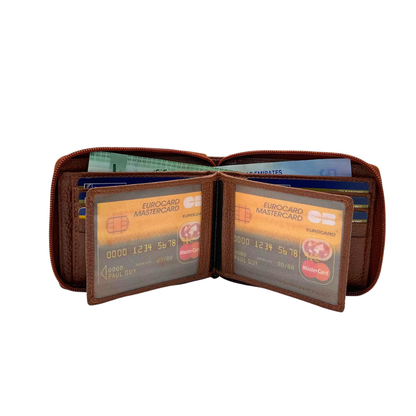 Pebble Texture 8 Card Billfold Wallet # 983Z