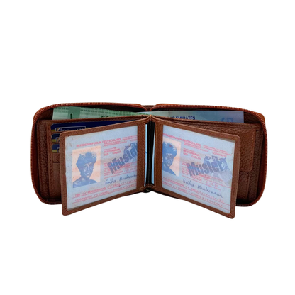 Pebble Texture 8 Card Billfold Wallet # 983CZ