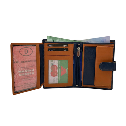 Standing Mens Collection Bi-Fold Wallet # 4020L