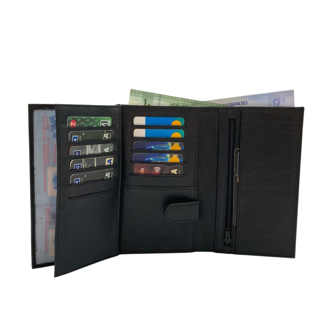 Standing Mens Collection Bi-Fold Wallet # 4102