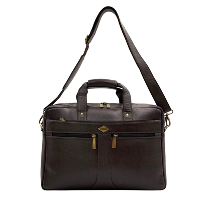 Expandable Leather Laptop Organiser Premium  # 2816