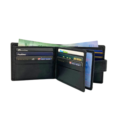 Pebble Texture 8 Card Billfold Wallet # 983AL
