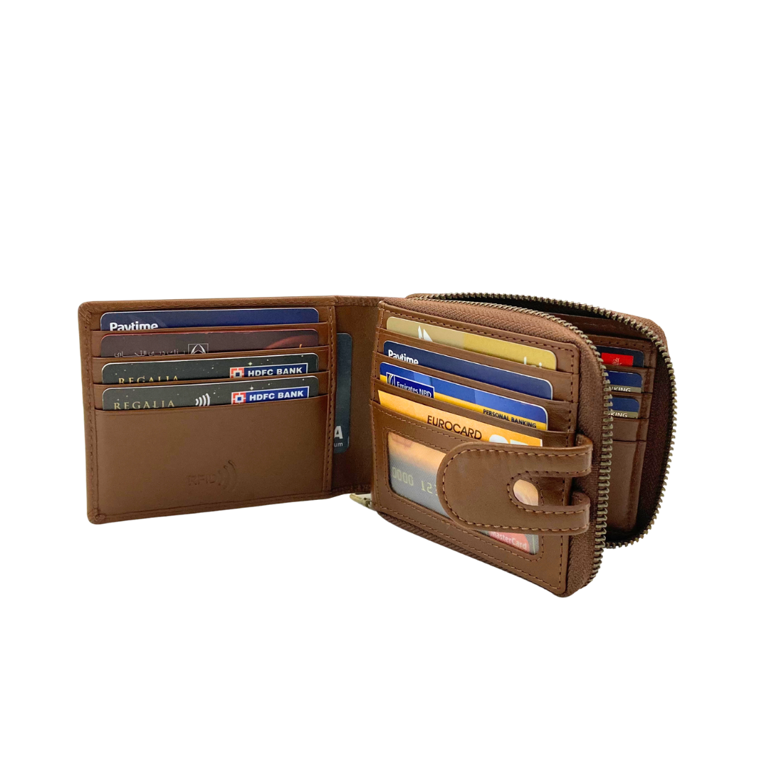 Shield Collection Bi-Fold RFID Wallet # 4643Z
