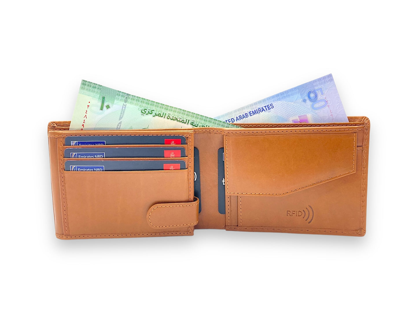 VIP - RFID Maximum Card & Coin Billfold Wallet, Men's Wallet # 1013CP