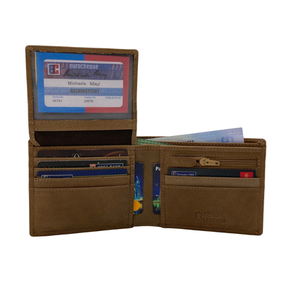 Classic Hunter Vintage Bi-Fold Wallet # 1244S