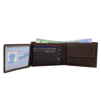Shield Collection Bi-Fold RFID Wallet # 4405C