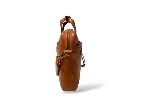 Italian Leather Laptop Bag # 2815