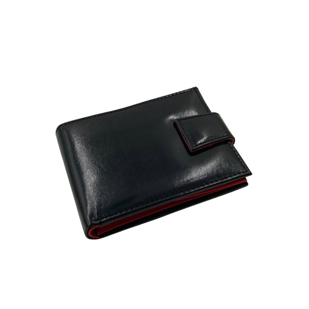 Classic Men's Waterproof Bifold Leather Wallet with Flip ID Window #1729 L