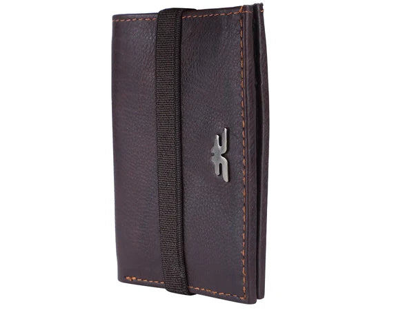 Slim Bifold Inside Button Card & Cash Wallet # RFID 1977EL