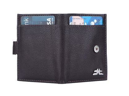 Small Slim Bifold Cards Wallet # RFID 4386 [EL.LOOP]