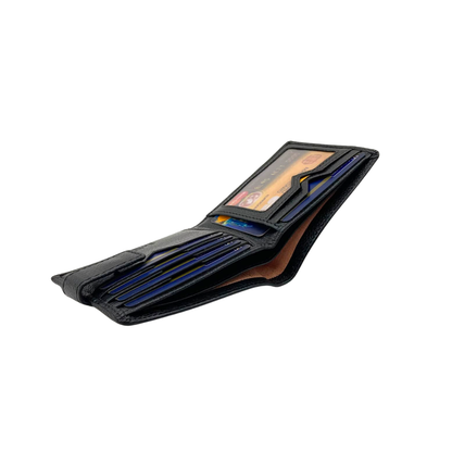 Pebble Texture 6 To 8 Card Slots Wallet # 1138L