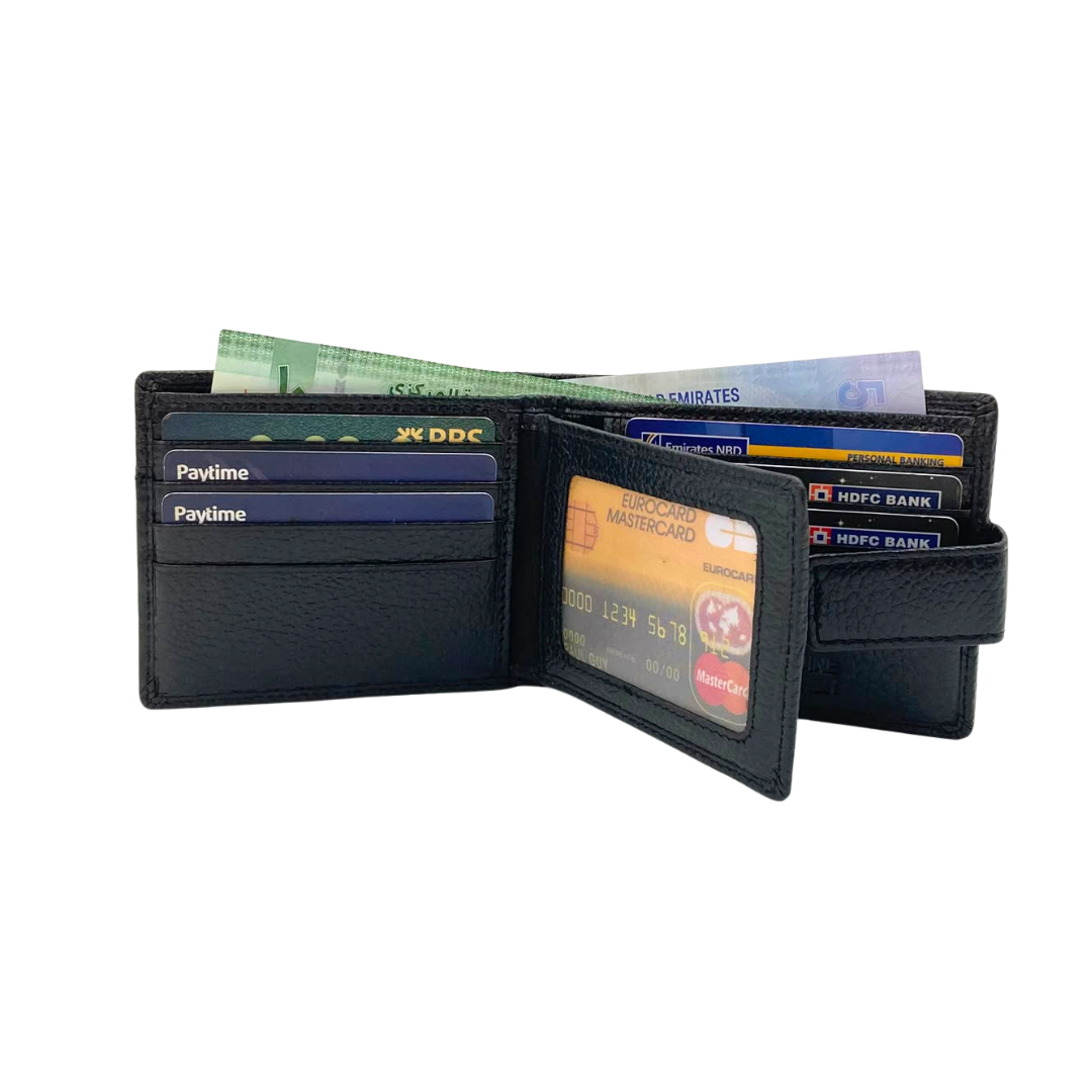 Pebble Texture 8 Card Billfold Wallet # 4094NL