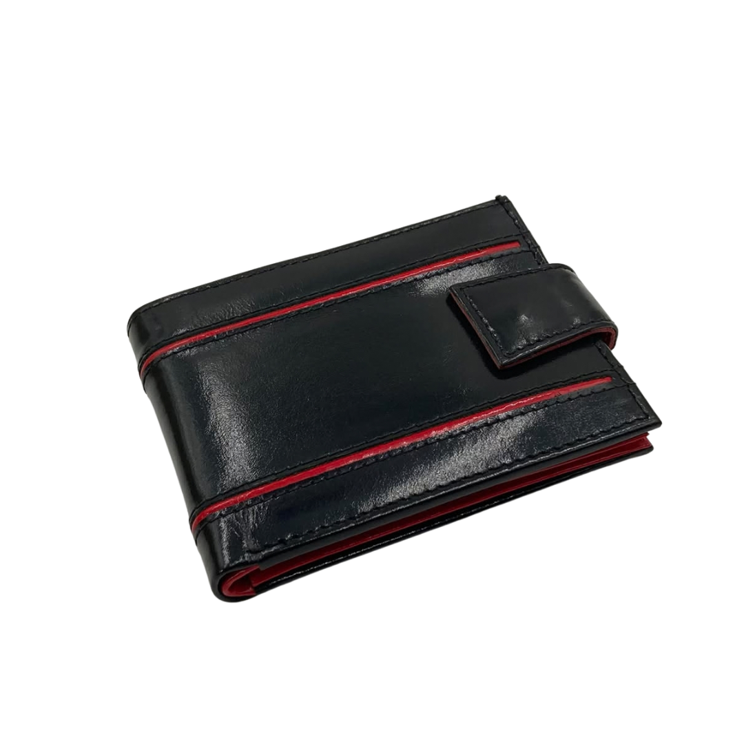 Classic Men's Waterproof Bifold Leather Wallet with Flip ID Window #1729 L (D.L.)