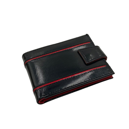 Classic Men's Waterproof Bifold Leather Wallet with Flip ID Window #1729 L (D.L.)