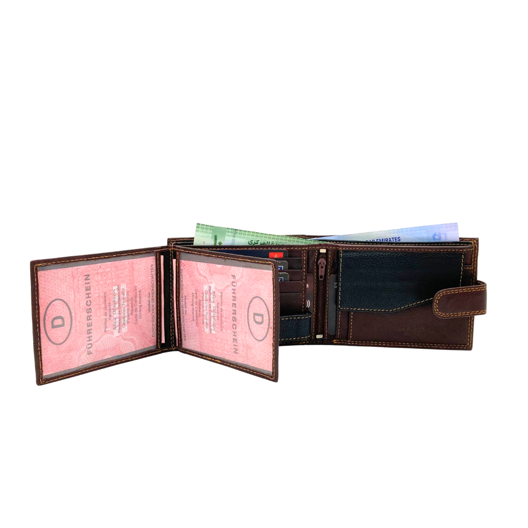 Shield Collection Bi-Fold RFID Wallet # 2019 CL