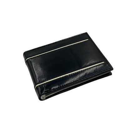 Classic Men's Waterproof Bifold Leather Wallet with Flip ID Window #1728 (D.L.)
