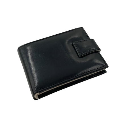 Classic Men's Waterproof Bifold Leather Wallet with Flip ID Window #892L